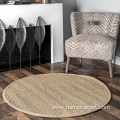 Natural seagrass straw mat floor rug carpet